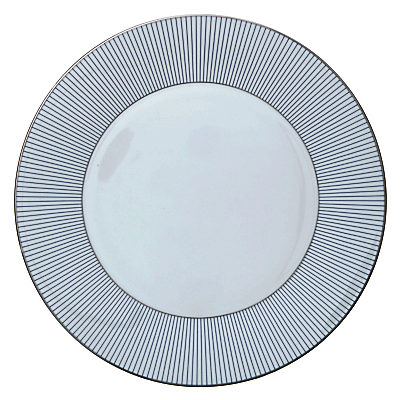 Jasper Conran for Wedgwood Pinstripe Plate, Multi Jasper Conran for Wedgwood Pinstripe Plate, Multi